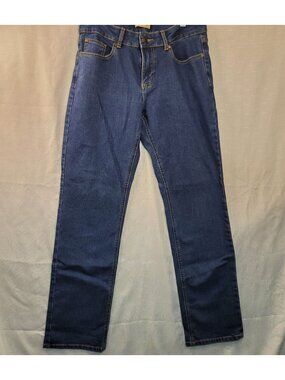 Blue Mountain Straight Fit Jeans 10 Blue Denim Streetwear Casual Outdoor Retro
